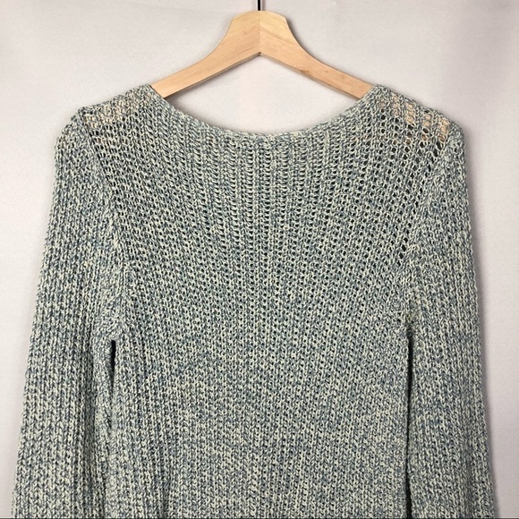 Ralph Lauren Lauren Jeans Company Blue Knit Pullover Sweater L - Picture 6 of 7